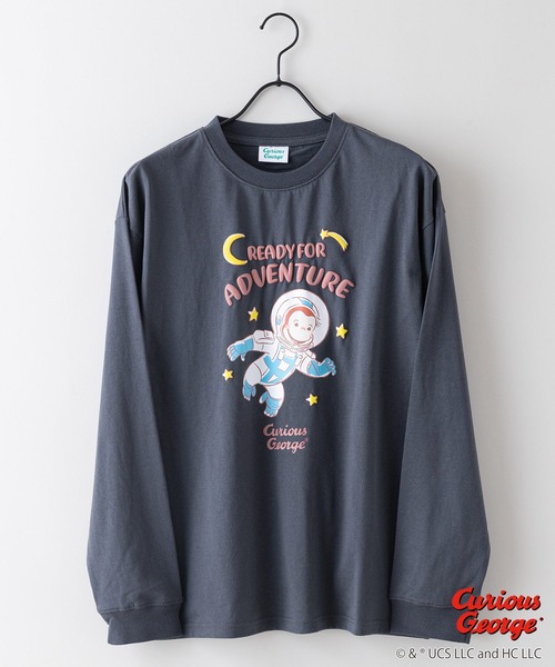 LB/S tシャツ 「CURIOUS GEORGE/おさるのジョージ」 オリジナル