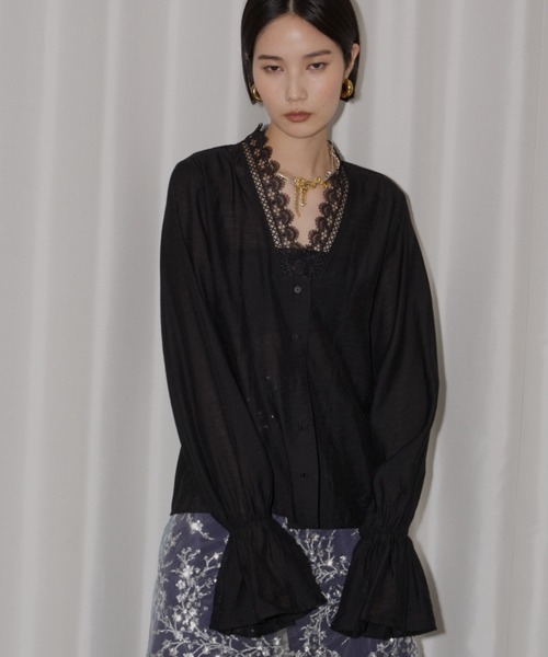 ブラウス シャツ Lace blouse / レースブラウス レディース ブラウス シャツ Lace blouse / レースブラウス レディース