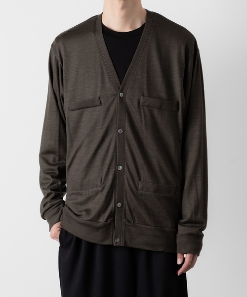 ATO（アトウ） カーディガン 4POCKET CARDIGAN メンズ : ZOZOTOWN 
