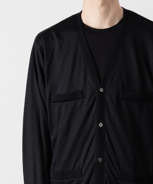 ATO（アトウ） カーディガン 4POCKET CARDIGAN メンズ : ZOZOTOWN 