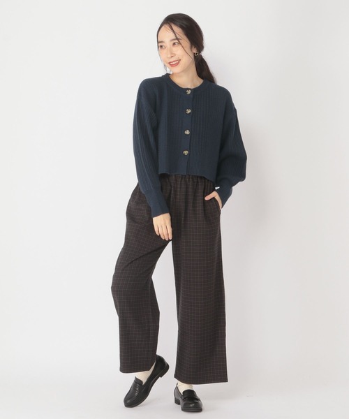 studio CLIP（スタディオクリップ） カーディガン 7ゲージレイヤード