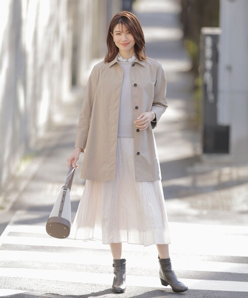 【新品】 J.PRESS トレンチコート S 花粉ガード 撥水 春コート 新品】 J.PRESS トレンチコート S 花粉ガード 撥水 春コート
