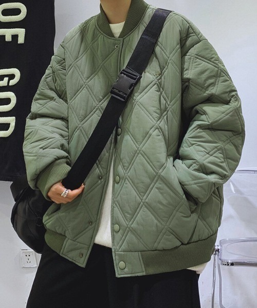 B.R.U ブルゾン アウター キルティング中綿ブルゾン メンズ レディース