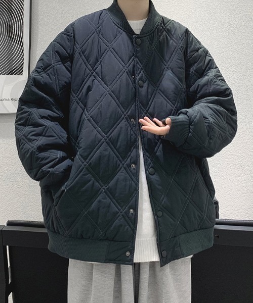 未使用級 BOSS ヒューゴボス 中綿ブルゾン／キルティングジャケット 楽天市場】キルティング コート（ブランドヒューゴ・ボス）（コート
