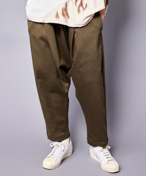 rehacer（レアセル） スウェットパンツ ジャージ : ” Monpe ” Sarouel