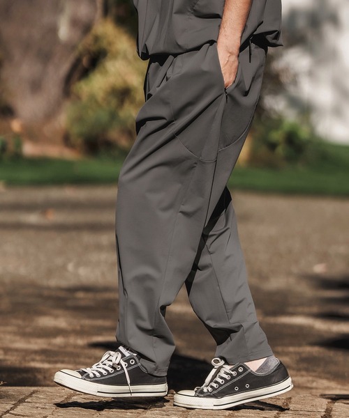 Balance Artist ウェア ラインカーゴパンツ Black サイズS CAMBIO（カンビオ） パンツ mp13210-Stretch Nylon Balloon Silhouette
