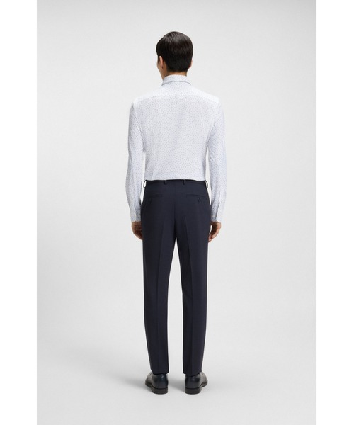 BOSS（HUGO BOSS） シャツ スリムフィットシャツ プリント