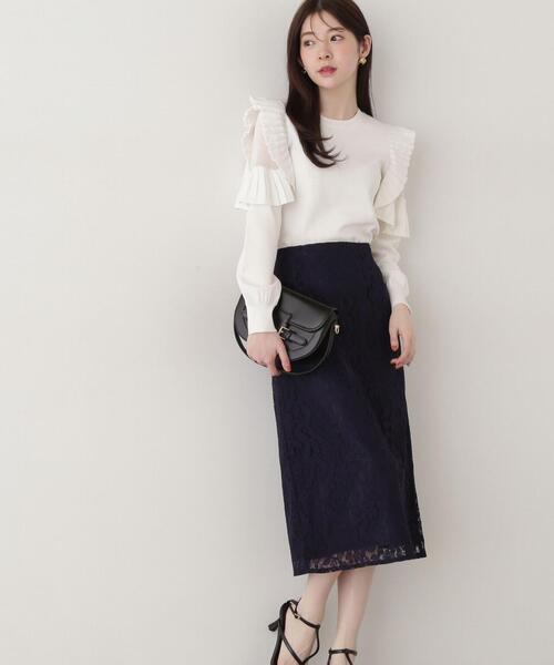 PROPORTION BODY DRESSING スカート レースタイトスカート