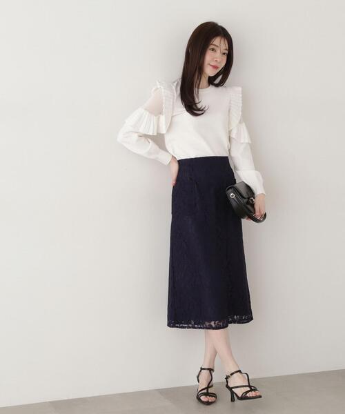 PROPORTION BODY DRESSING スカート レースタイトスカート