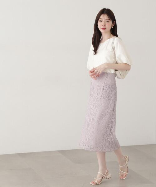 【Y’s】レースタイトスカート PROPORTION BODY DRESSING スカート レースタイトスカート