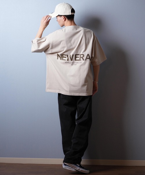 NEW ERA Tシャツ&ハーフパンツ NEW ERA ニューエラ 半袖 Tシャツ メンズ バックプリント