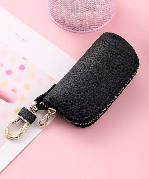 CALIFORNIA OUTFITTERS キーケース 3-2A68 PUレザー 無地 スマートキー