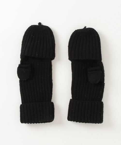 「kate spade new york」 ワンポイント手袋 - ブラック レディース_画像2