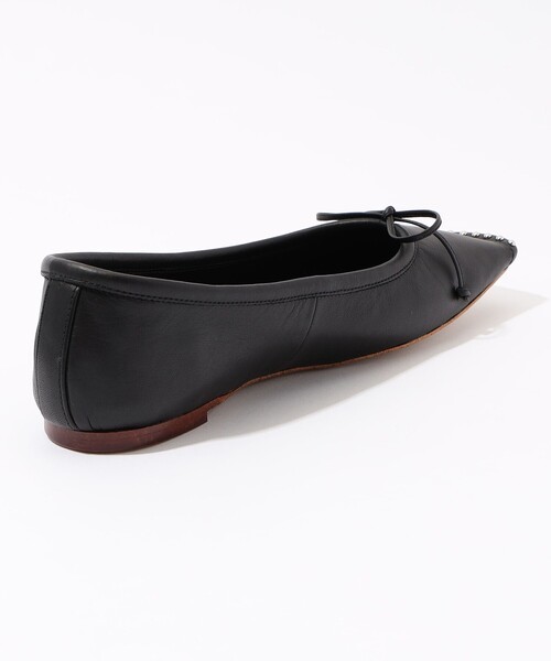 パンプス CHEMBUR SQ FLAT STUDS BALLET シューズの画像