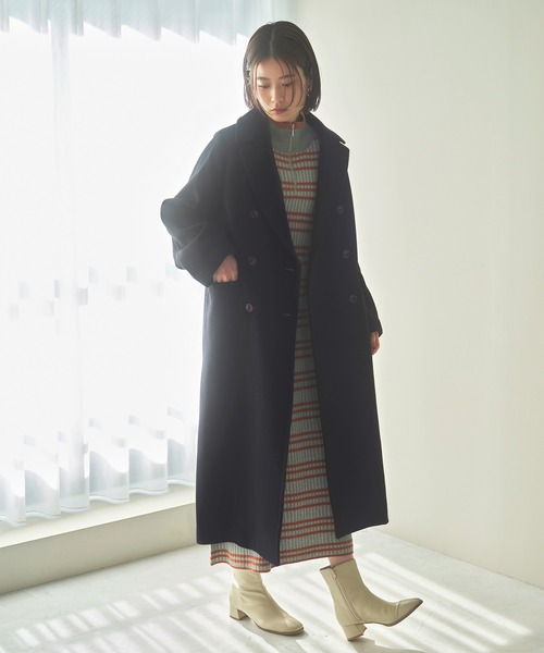 「N.（N. Natural Beauty Basic）」 チェスターコート SMALL グレー レディース_画像4