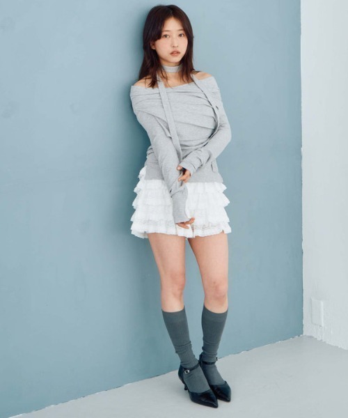 tシャツ タックドレープカットソー レディース archives tシャツ タックドレープオフショルTOPS レディース