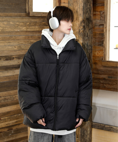 「neos」 中綿ブルゾン MEDIUM カーキ メンズ_画像5