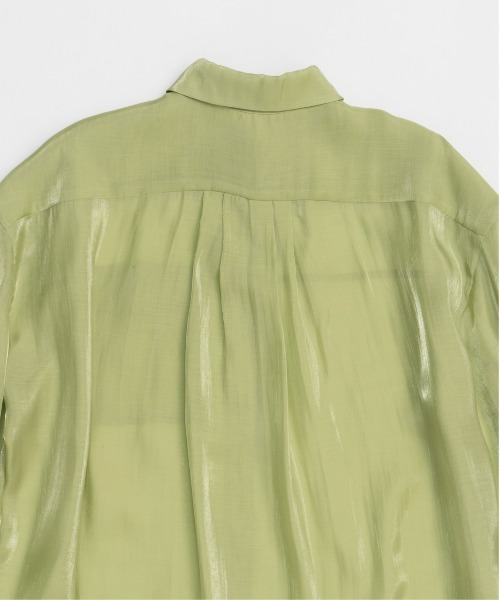 MAISON SPECIAL ブラウス シャツ Oversize Shear Ribbon Shirt