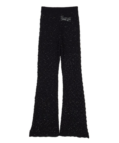 Ameri（アメリ） パンツ SPANGLES LEGGINGS KNIT PANTS レディース