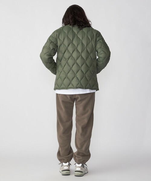 TAION（タイオン） ダウンジャケット MEDIUM オリーブ メンズ