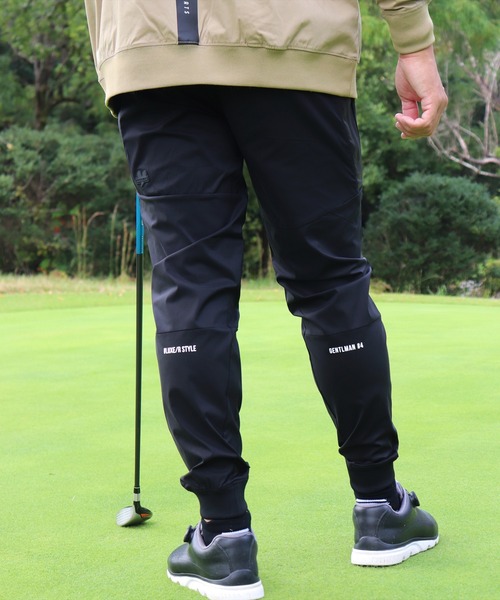 チノパン (RM)「LUXE/R GOLF」ストレッチ ブロード 防水 ファスナー