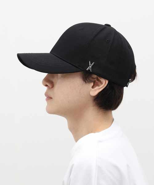 キャップ [VARZAR] STUD LOGO BLACK BALL CAP VARZAR キャップ 帽子 「VARZAR/バザール」 Stud logo over fit