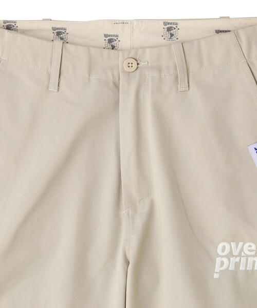 over print（オーバープリント） パンツ overprint/オーバープリント