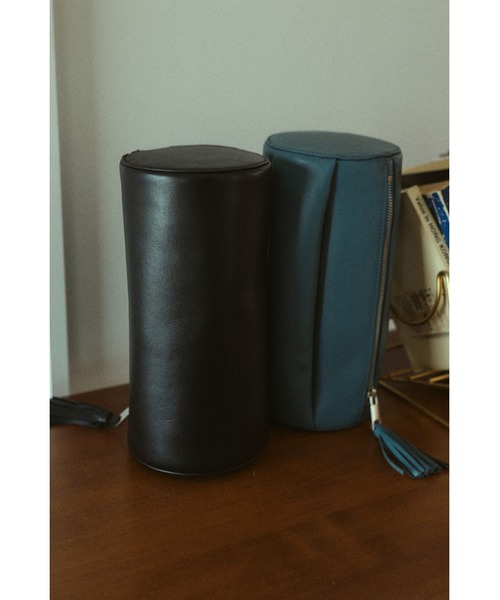 RIM.ARK クラッチバッグ パーティーバッグ Drum leather clutch bag 