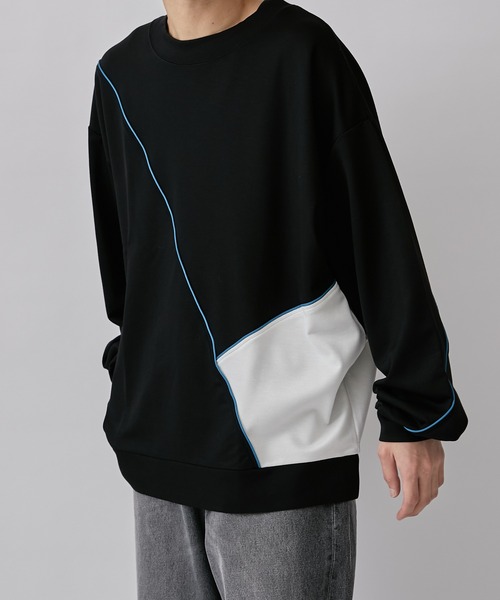 「Lui's」 長袖Tシャツ S ブラック メンズ