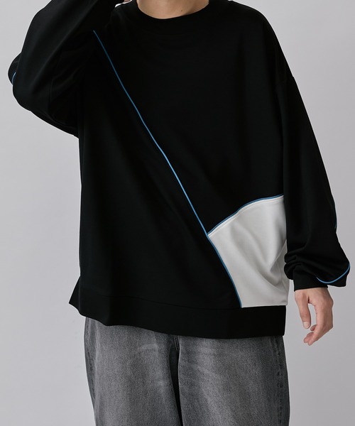 「Lui's」 長袖Tシャツ S ブラック メンズ