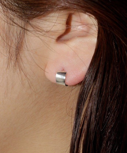 whoseA（フーシー） ピアス 「silver925」RollminiHoopPierce / ロール