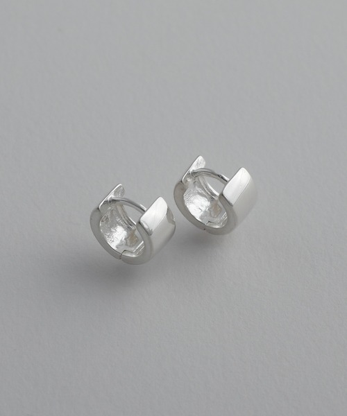 whoseA（フーシー） ピアス 「silver925」RollminiHoopPierce / ロール
