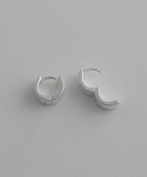 whoseA（フーシー） ピアス 「silver925」RollminiHoopPierce / ロール
