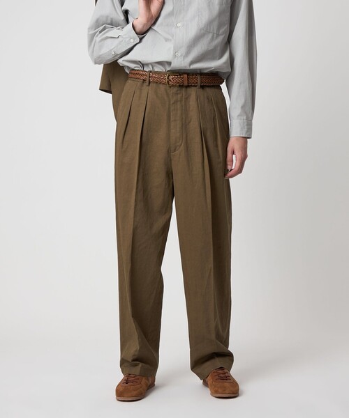 STEVEN ALAN スラックス 「Steven Alan」 コットン/リネン