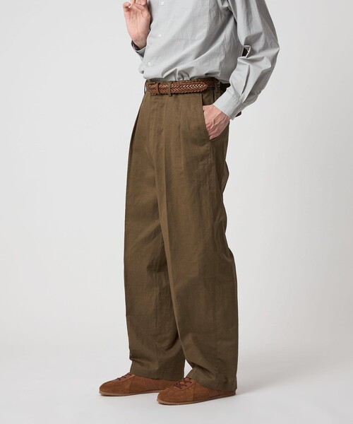 STEVEN ALAN スラックス 「Steven Alan」 コットン/リネン