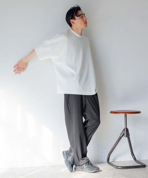 「LOWRYS FARM」 半袖Tシャツ LARGE オレンジ メンズ