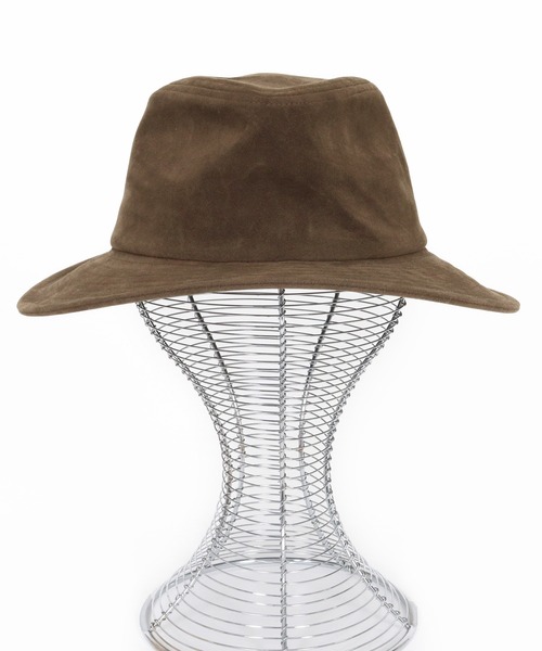 CAMBIO（カンビオ） 帽子 ハット mko13005-Synthetic Roughout Leather