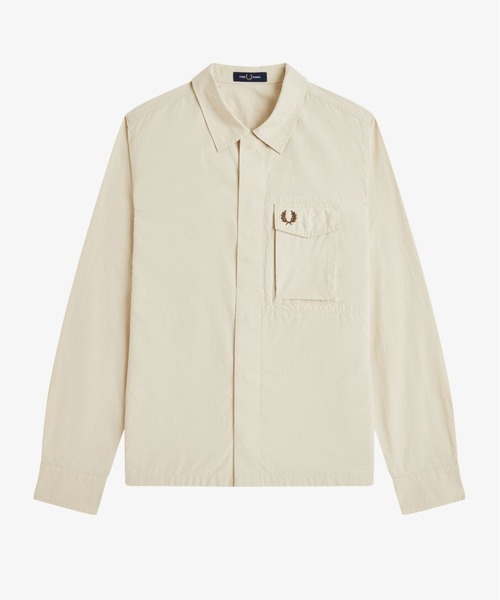 FRED PERRY（フレッドペリー） シャツ Poplin Overshirt／コットン
