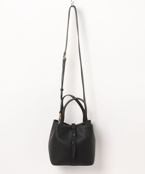 【CHARLES&KEITH】Beryl ベリル リサイクルレザーバケツバッグ CHARLES & KEITH Beryl ベリル リサイクルレザーバケツバッグ （Black