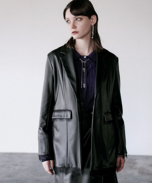 HARE（ハレ） ジャケット テーラードジャケット マルチマテリアル