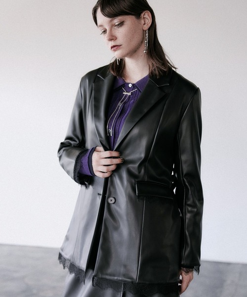 HARE（ハレ） ジャケット テーラードジャケット マルチマテリアル