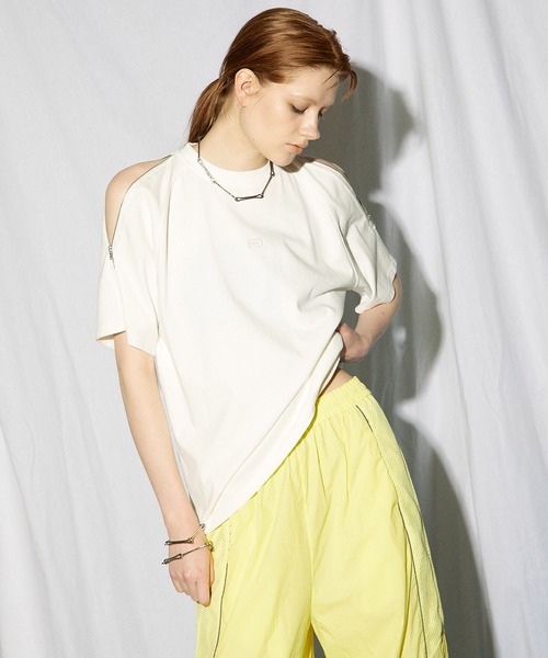 メゾンスペシャル　半袖トップス MAISON SPECIAL（メゾンスペシャル） 半袖カットソー FREE ホワイト