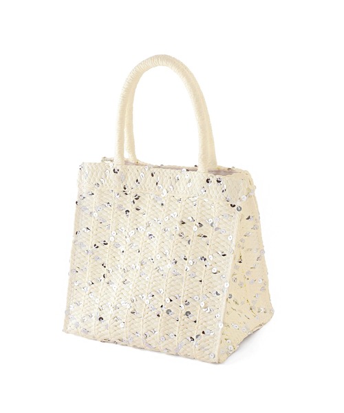 「ANEMONE」 かごバッグ FREE アイボリー レディース_画像3