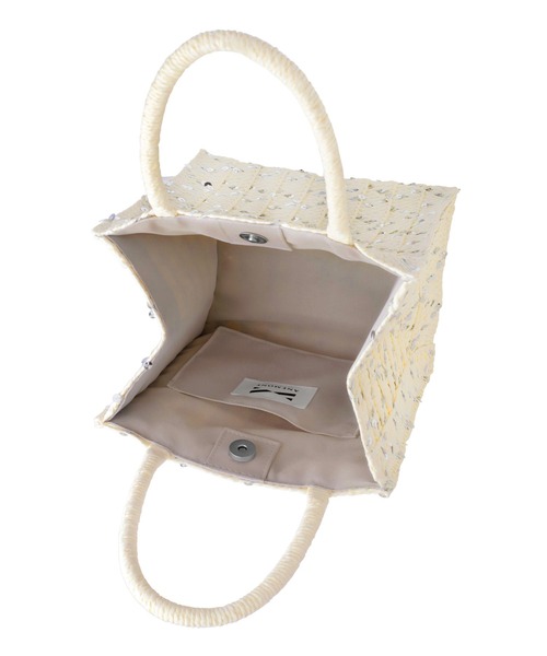 「ANEMONE」 かごバッグ FREE アイボリー レディース_画像7