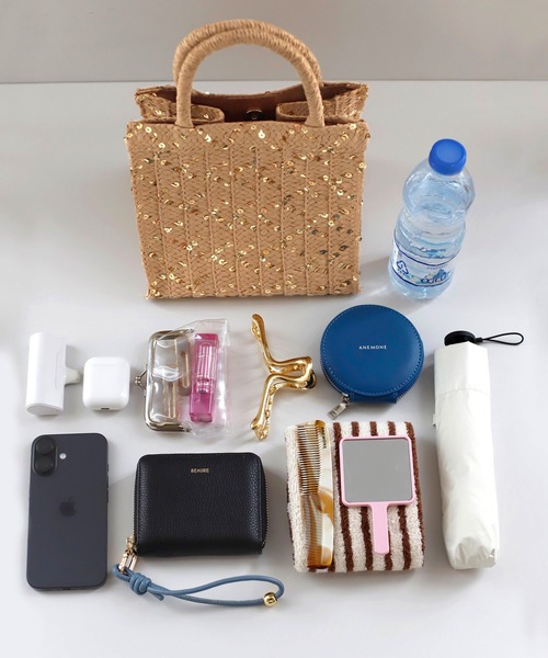 「ANEMONE」 かごバッグ FREE アイボリー レディース_画像8