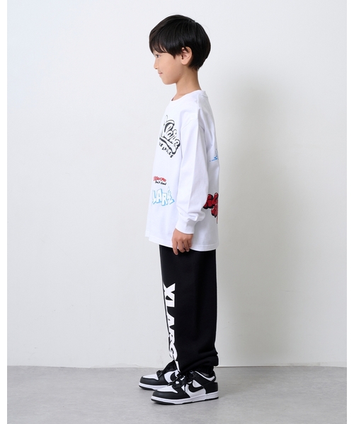 XLARGE KIDS（エクストララージ キッズ） tシャツ 総柄グラフィティ