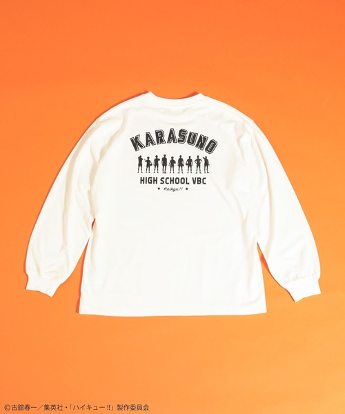 Green Parks（グリーンパークス） tシャツ ハイキュー!! モノクロ