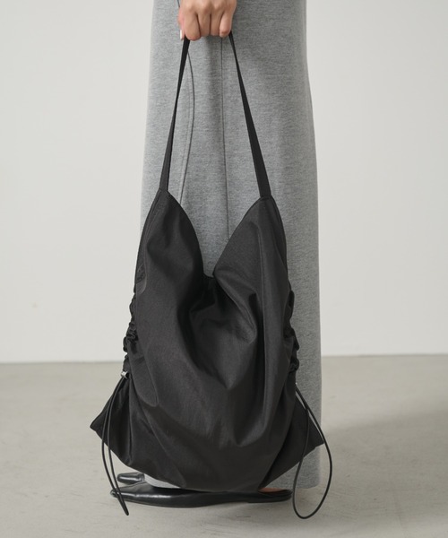 AIC. トートバッグ ドローストリングナイロントートバッグ レディース