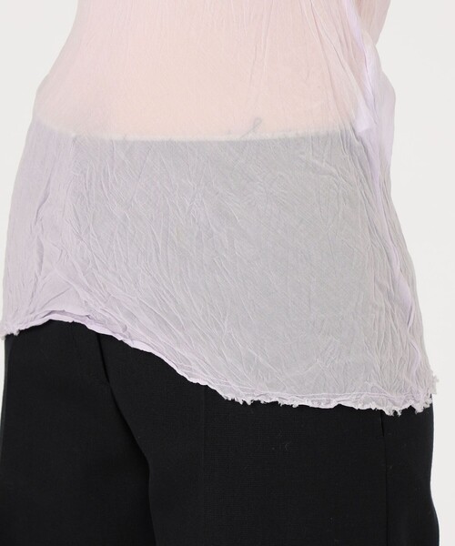 ブラウス シャツ GABRIELA COLL GARMENTS NO.73 CRUSHED TOP