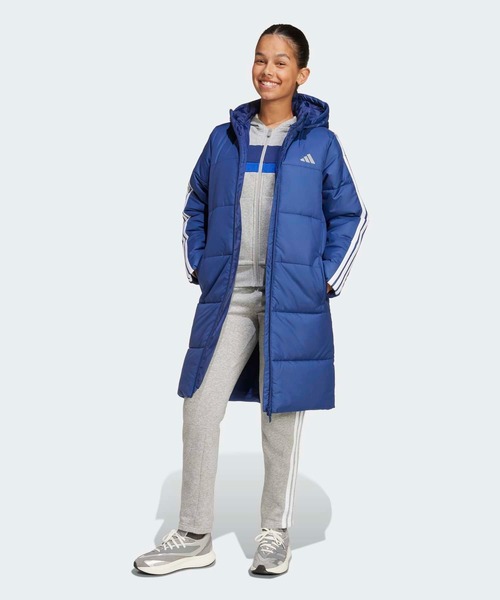 adidas（アディダス） ダウン アウター ロングコート キッズ